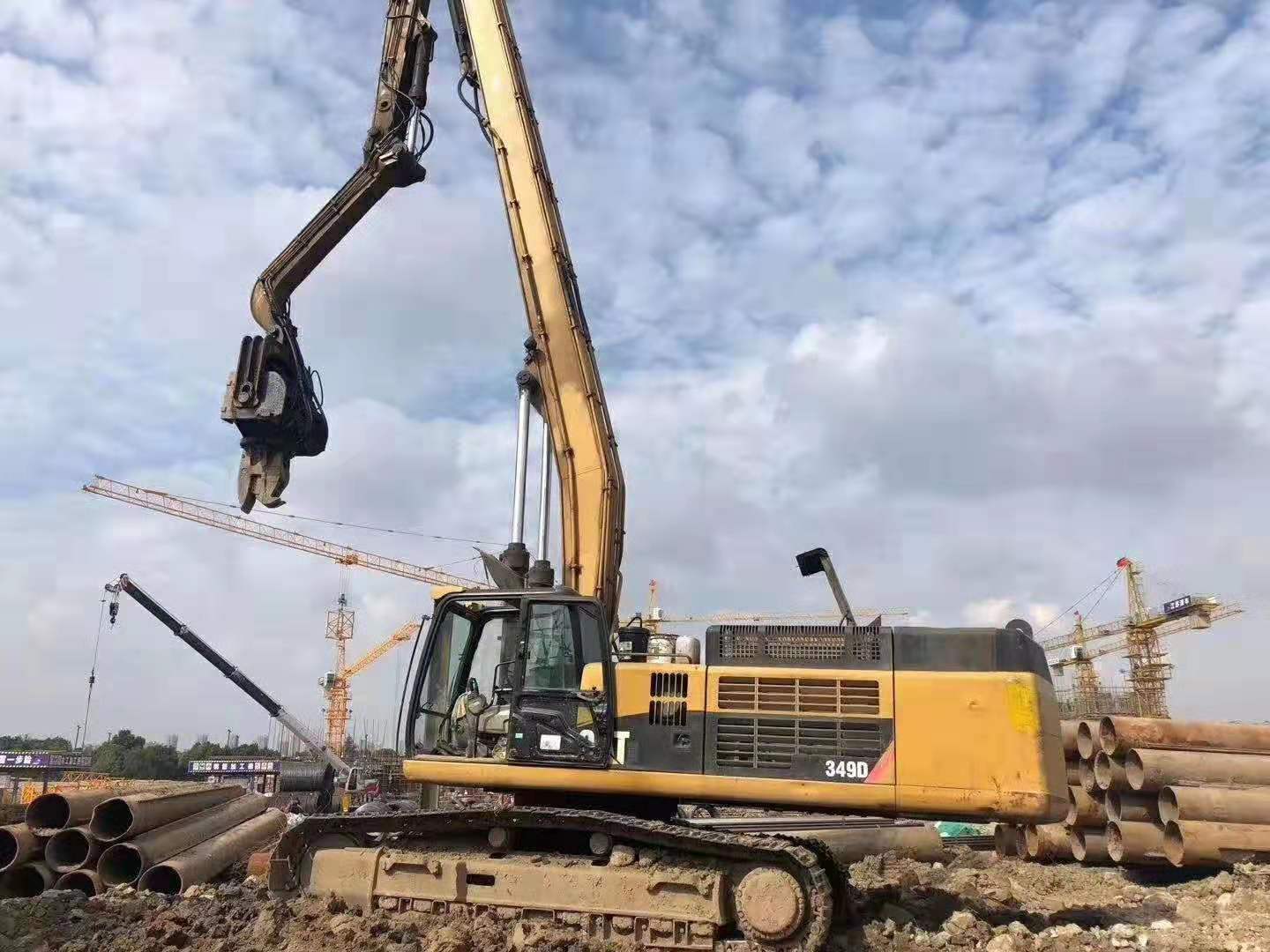 挖掘機(jī)打樁臂、打樁臂、挖掘機(jī)打樁臂廠家